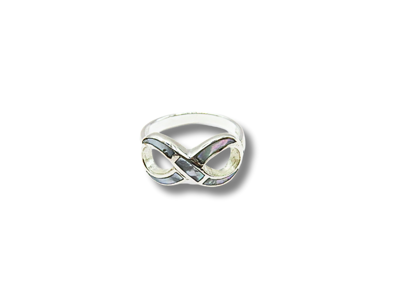 Natural Stone Eternity Ring