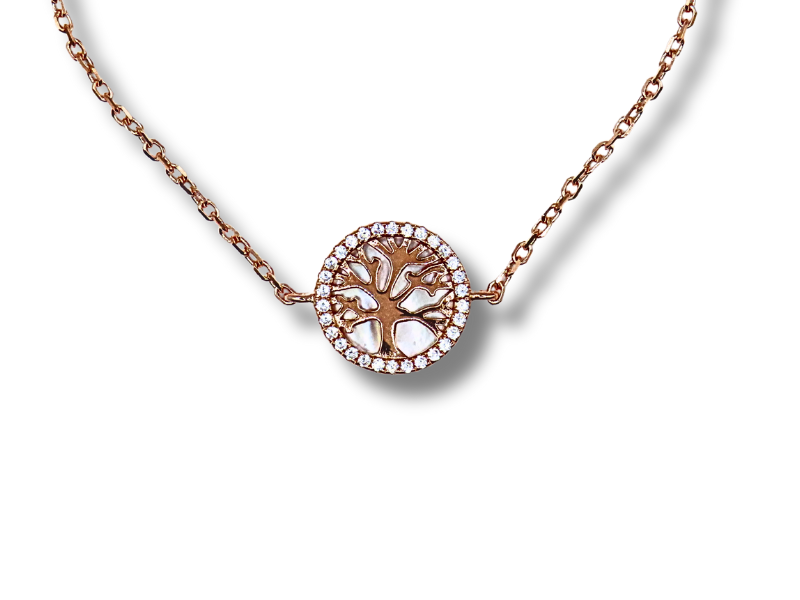 Rose Gold Tree of Life Bracelet