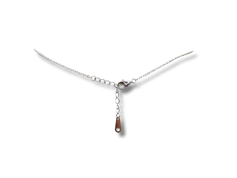 Silver Necklace with Infinity Pendant