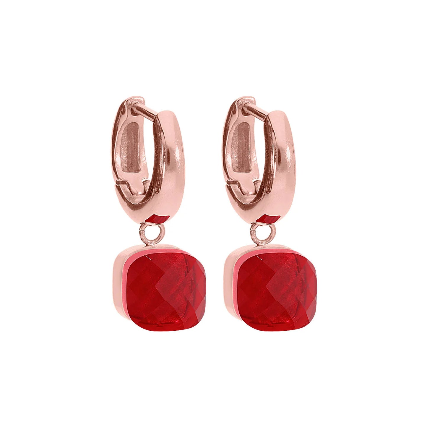 Firenze Hoop Earring - Rose Gold