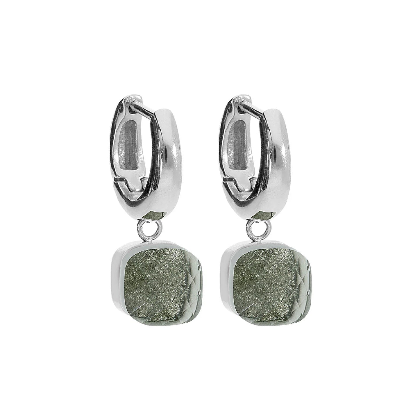 Firenze Hoop Earring - Silver