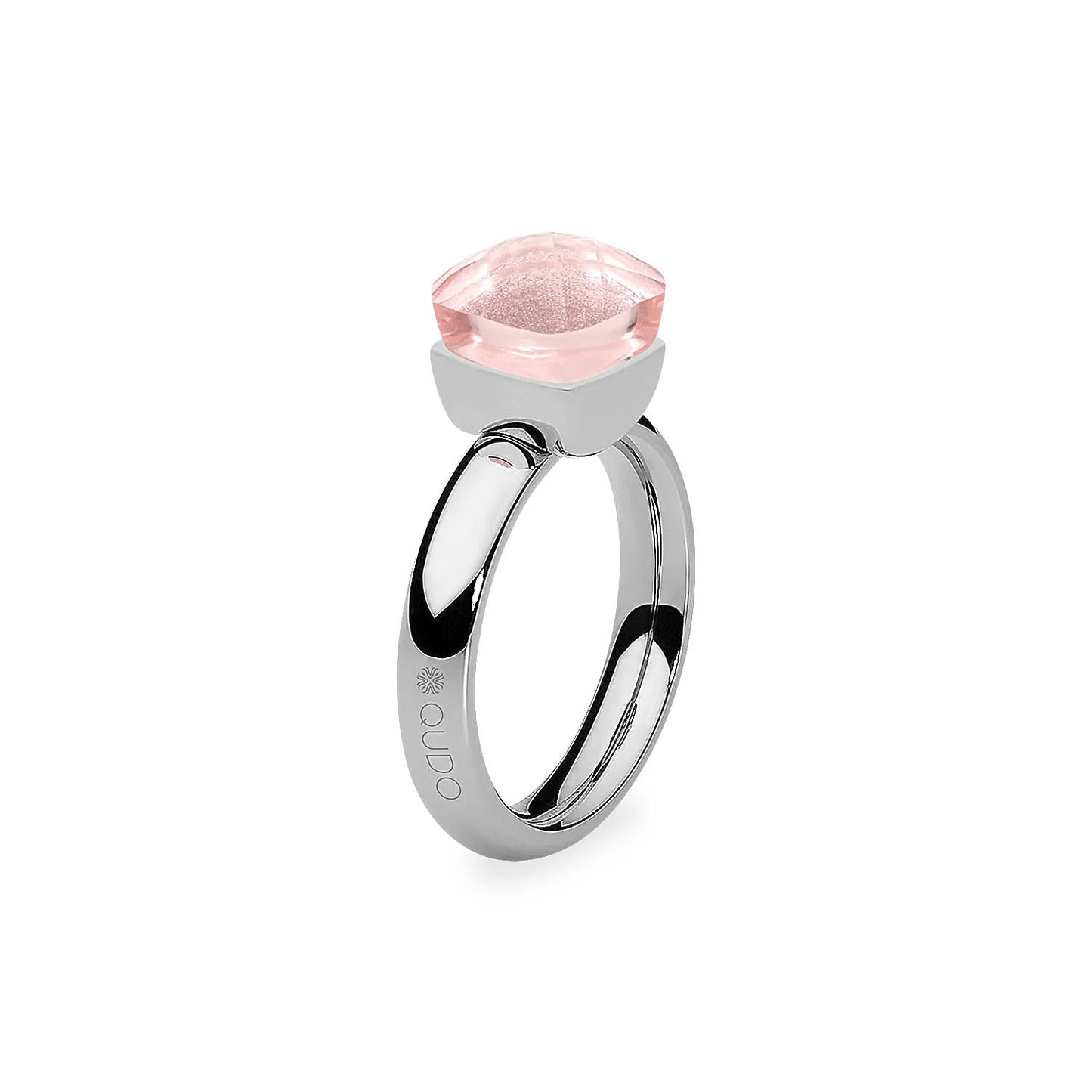Firenze Ring - Shades of Rose & Grey - Silver