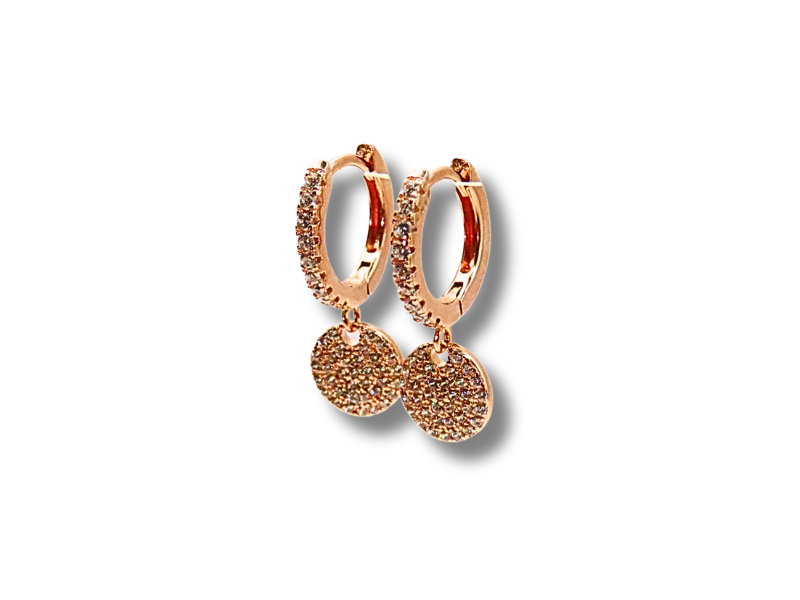 Rose Gold Earrings