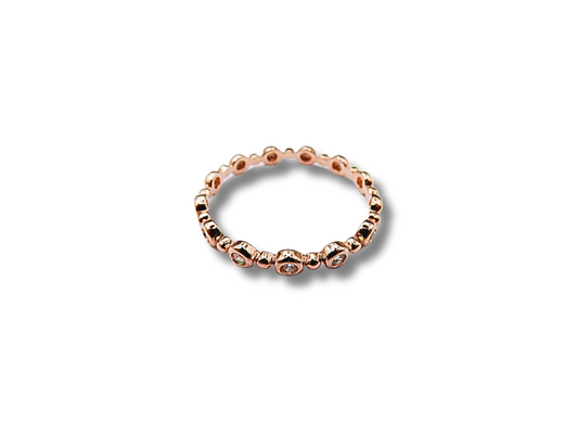 Roségold Ring