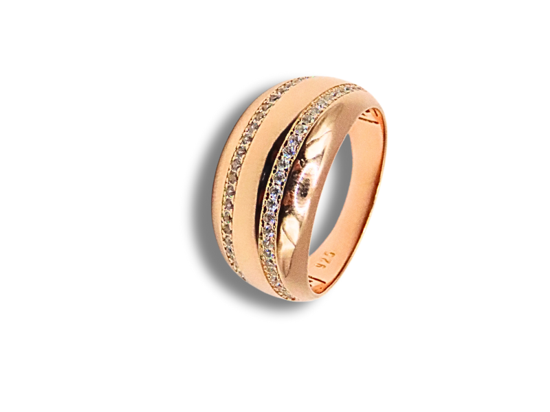 Roségold Ring