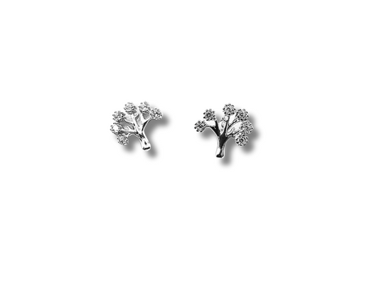 Silver Tree of Life Earrings