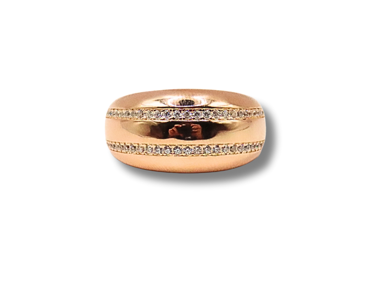 Roségold Ring