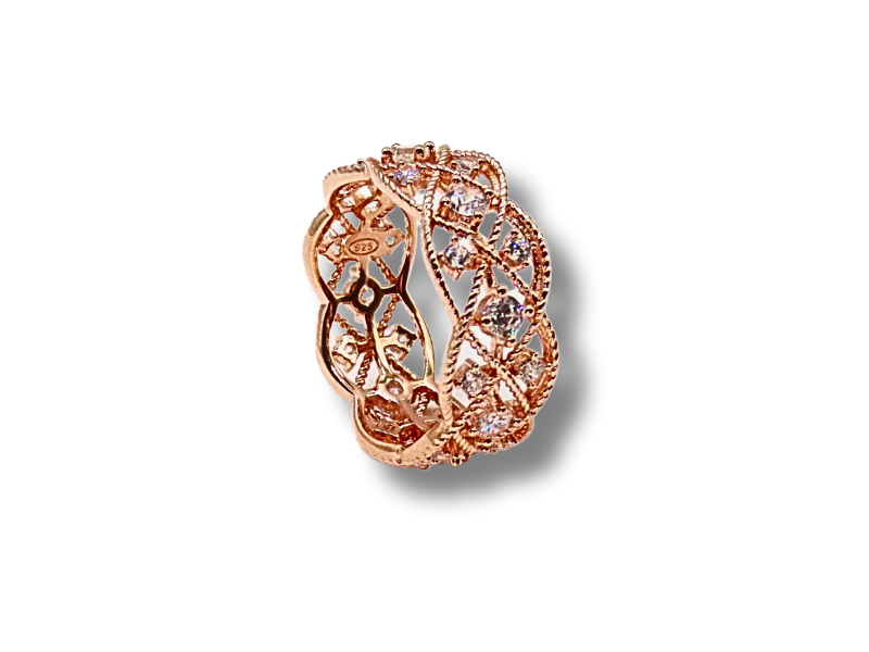 Roségold Ring