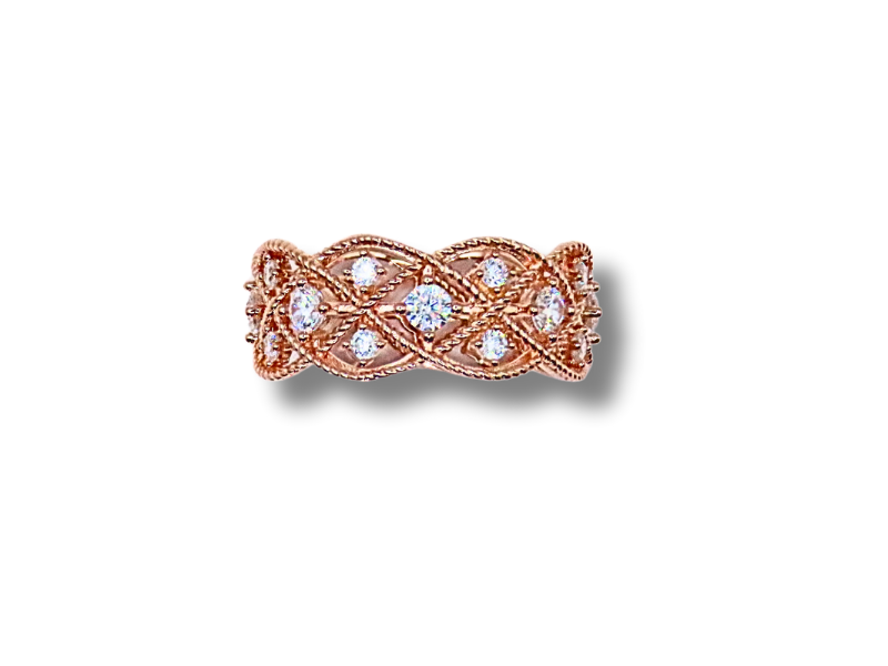 Roségold Ring