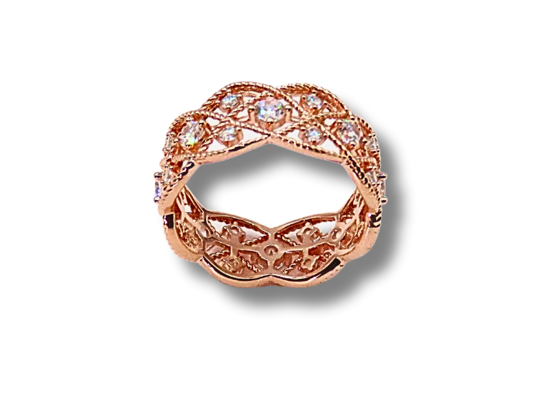 Roségold Ring