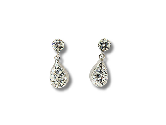 Silver Swarovski Earrings