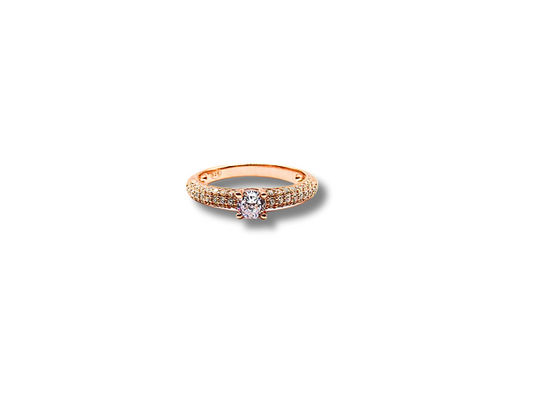 Roségold Ring