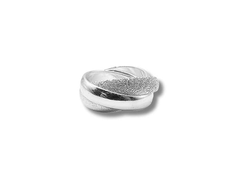 Silver Trinity Ring