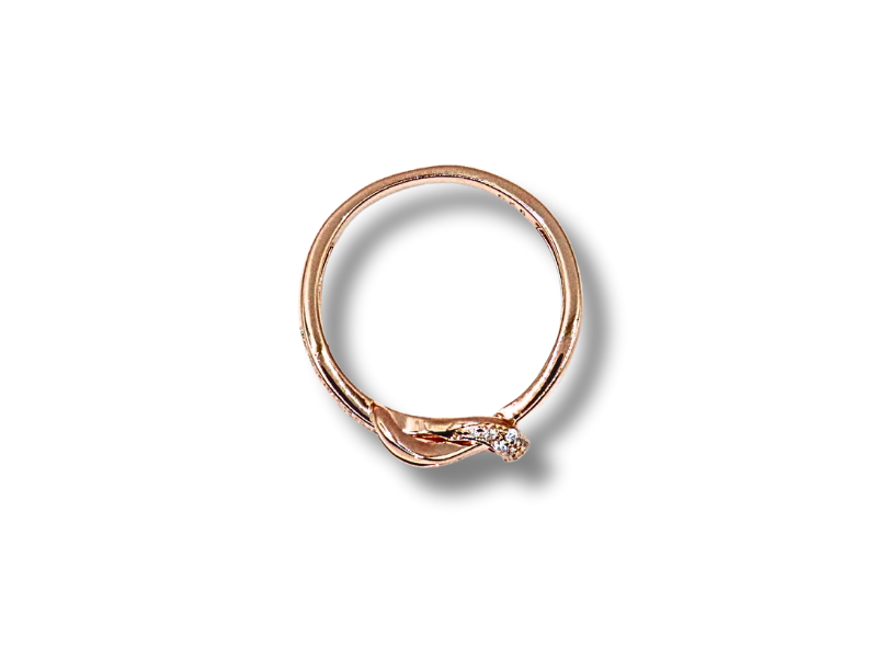 Roségold Ring