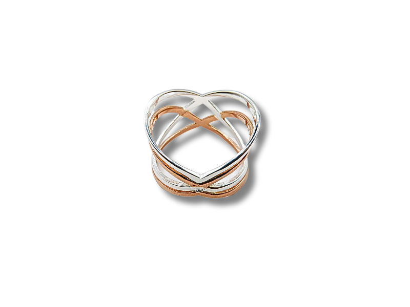 Roségold Ring